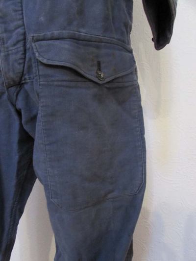 Unbelted ARP Bluette Overalls Leg Pocket