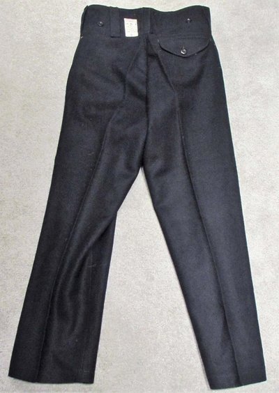 ARP Civil Defence Trousers Pattern 58B (back).
