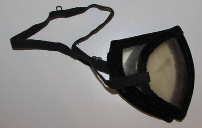 ARP / Civil Defence Dust Goggles (Folded)