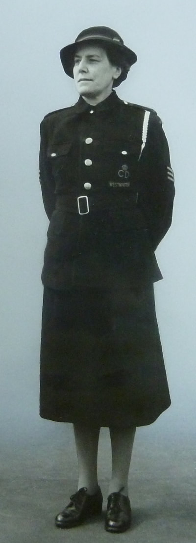 WW2 Women's Civil Defence Serge Uniform