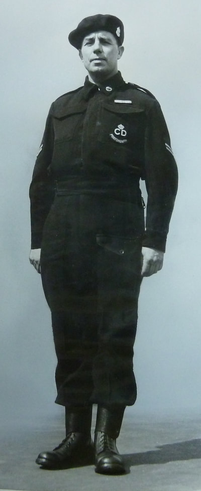 WW2 Men's Civil Defence Battledress Uniform
