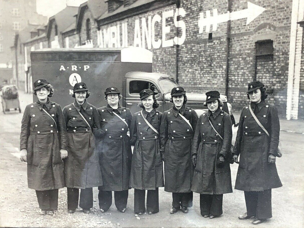 WW2 ARP / Civil Defence Ambulance Drivers