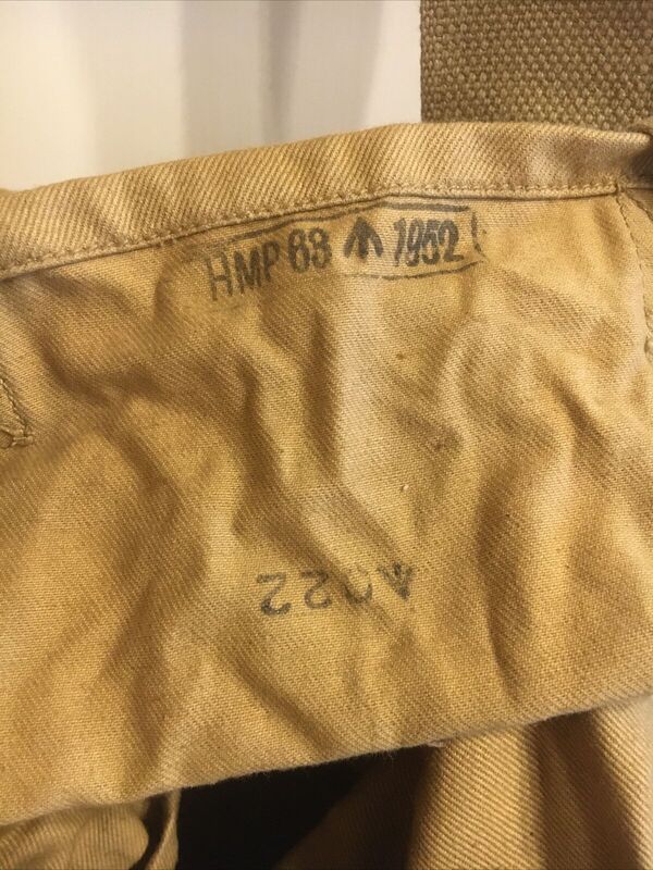 1952 HMP date stamp in wartime ARP first aid holdall