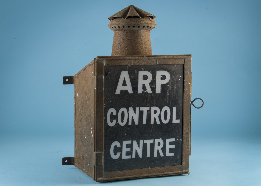 WW2 'ARP Control Centre' Light Box