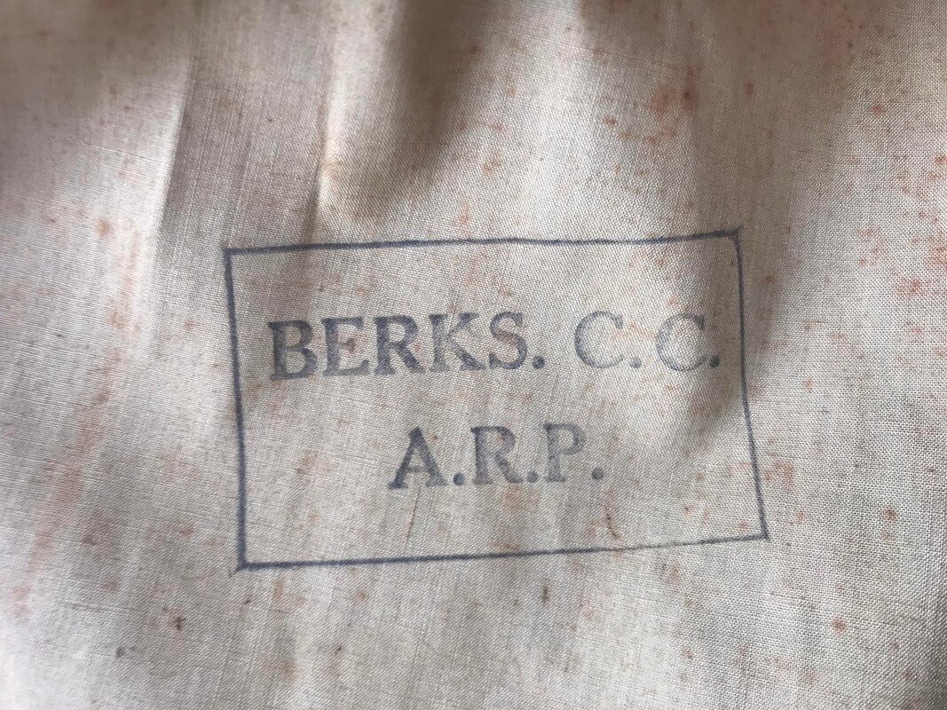 Rare ARP Pattern 61 Waterproof Cape issued by Berkshire County Council