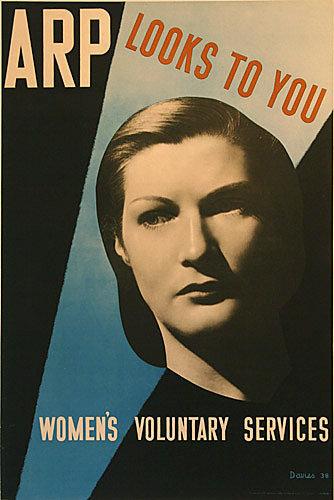 ARP Looks To You recruitment poster, 1938