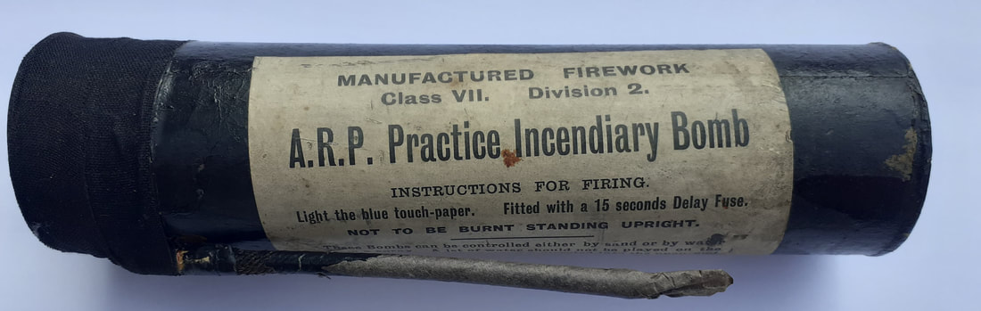 ARP Practice Incendiary Bomb