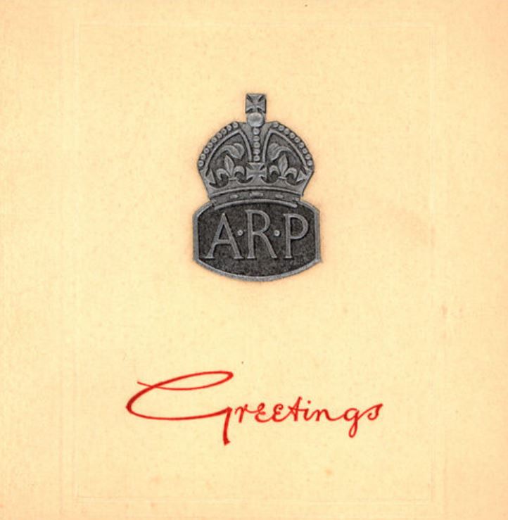 WW2 ARP Christmas Greetings