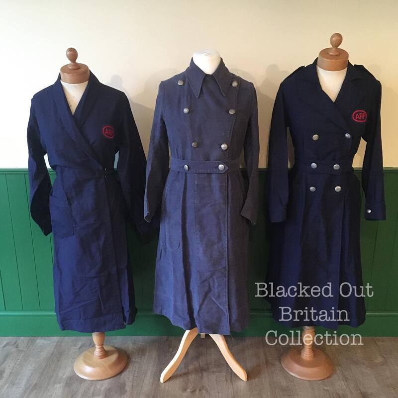 WW2 Female ARP and Civil Defence Uniforms © Blacked Out Britain