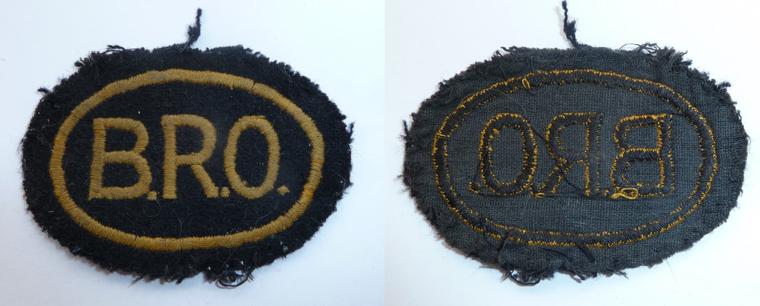 Probable Bomb Reconnaissance Officer (BRO) Sleeve Insignia