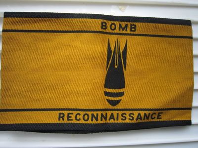 Bomb Reconnaissance Armband