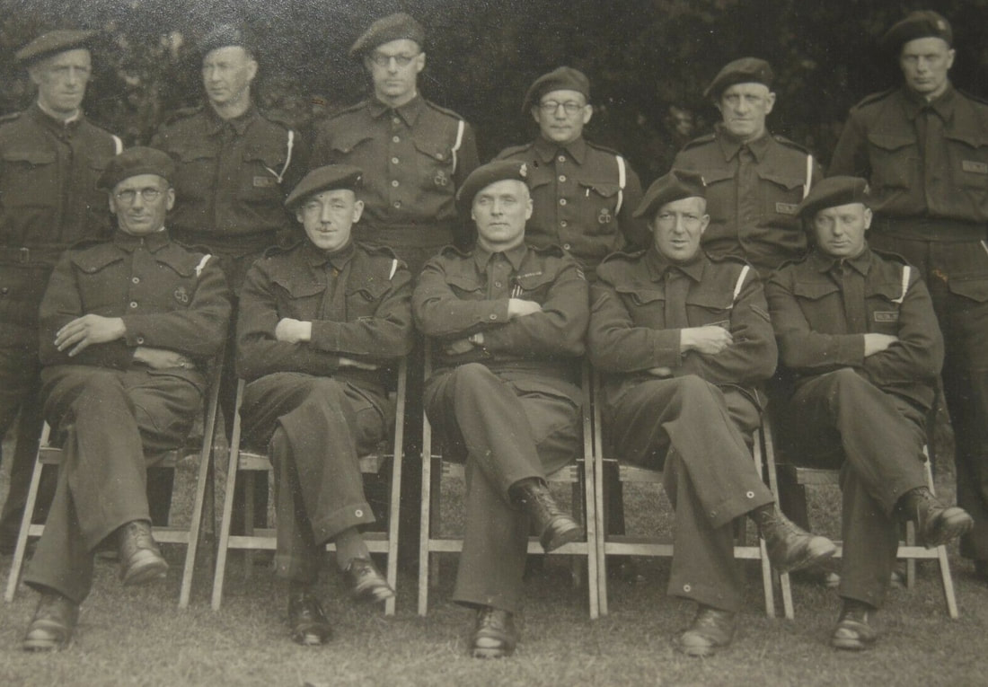 WW2 Civil Defence ARP Group Photo