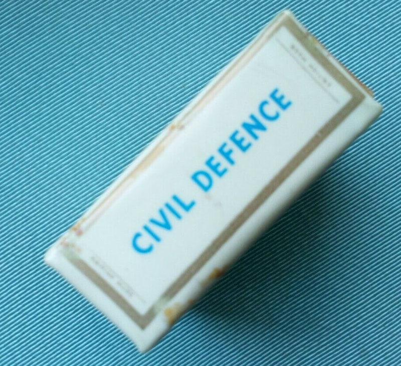 WW2 Civil Defence Matchbox Cover (Spine)