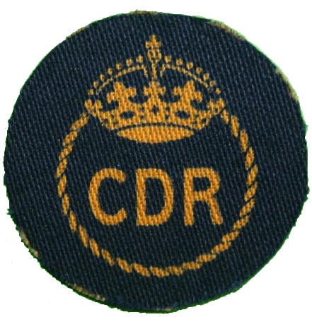 WW2 Civil Defence Reserve beret badge.