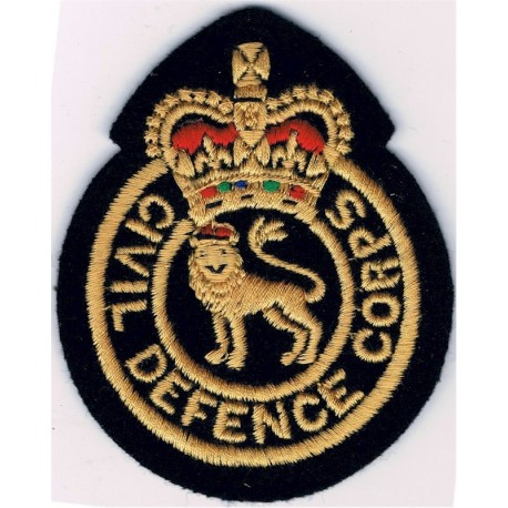 Civil Defence Corps Breast and Beret Badge (England & Wales)