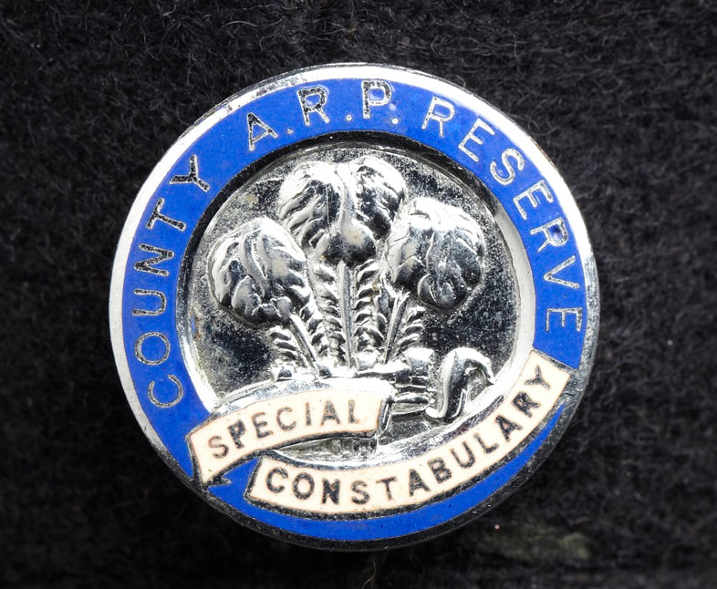 County ARP Reserve Special Constabulary Badge