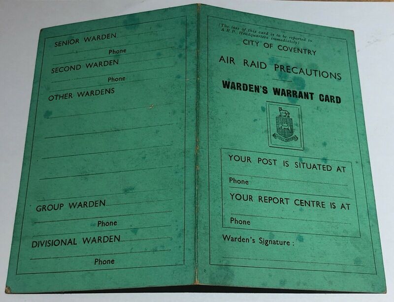 Coventry Warden Appointment Card Covers