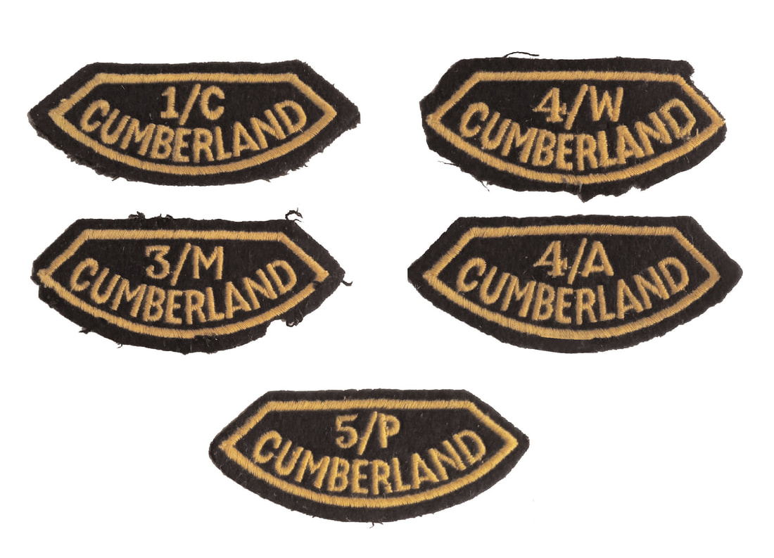 Unknown Cumberland badges