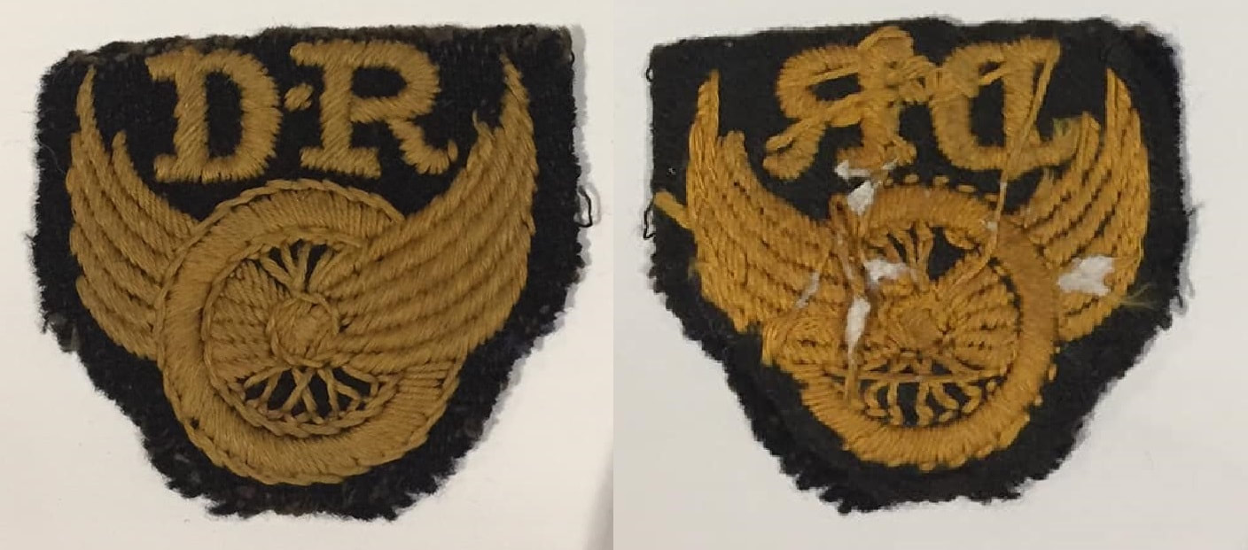 WW2 Civil Defence Despatch Rider Sleeve Badge