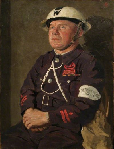 District Warden Alexander Ross, 1941 - Miles Fletcher de Montmorency.