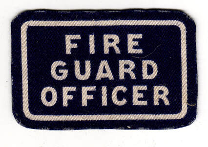 Fire Guard Officer shoulder title