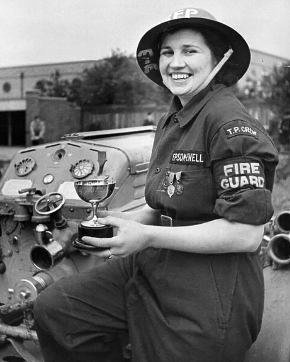 Miss E Earl - Fire Guard Trailer Pump Crew Competition Winner, 1944