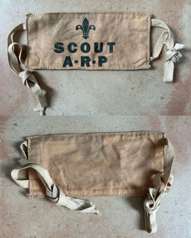 Fake WW2 Scout ARP Armband