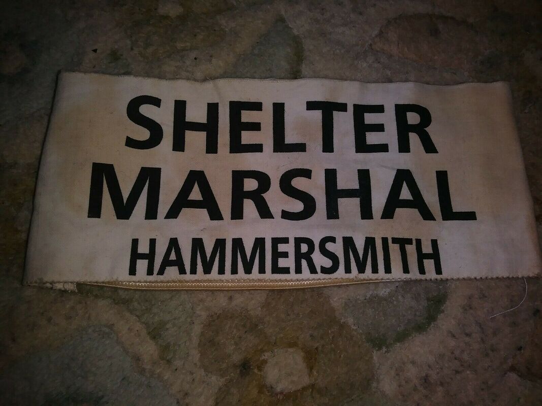 Fake Hammersmith Shelter Marshal Armbands