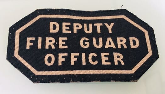 Deputy Fire Guard Officer shoulder title