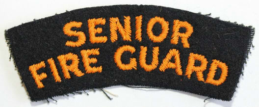 Senior Fire Guard (variation)
