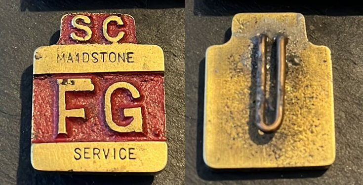 Fire Guard FG Street / Sector Captain Badge