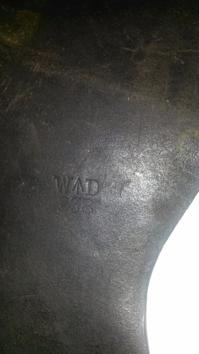 WW2 Civil Defence Leather Gaiters - War Department Stamp.