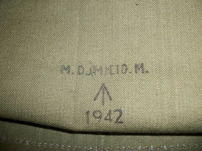 WW2 Civilian Duty Respirator Gas Mask Carrier (date).