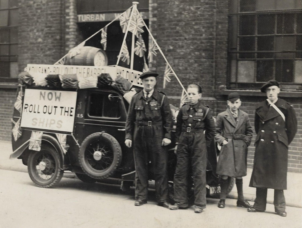 WW2 ARP Air Raid Wardens Lambeth, London
