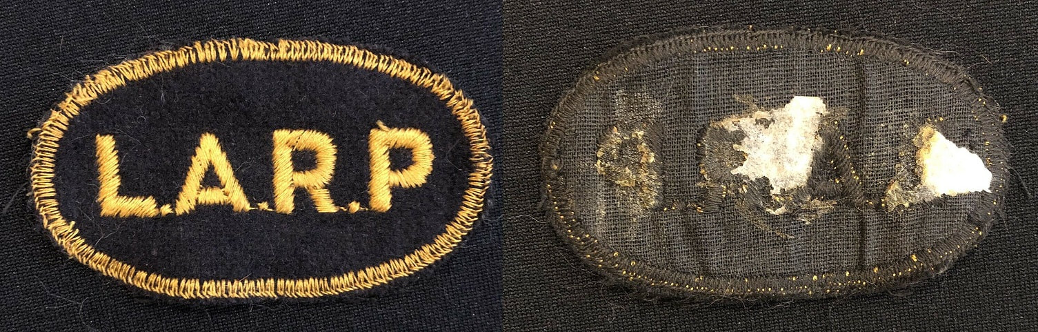 Unofficial WW2 Warden's LARP Instructor Embroidered Badge