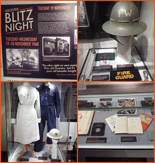 Leicester Blitz Exhibition at Newarke Houses Museum