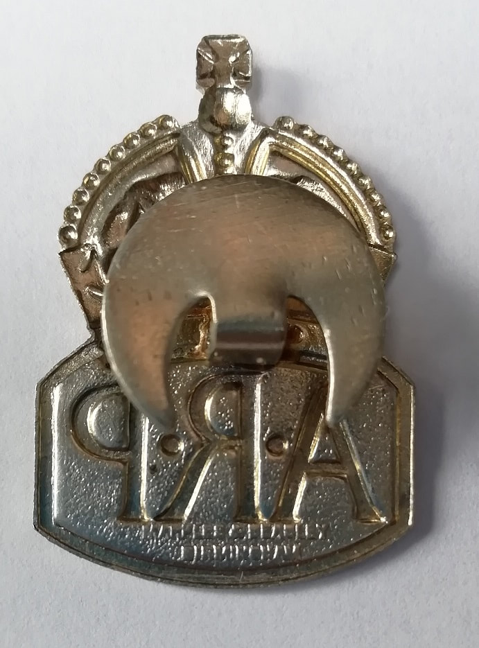 Marples & Beasley German Silver ARP Lapel Badge