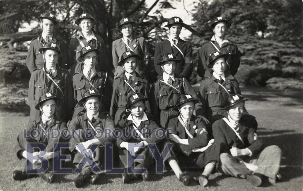 WW2 Bexley ARP Messenger Service - Boy Scouts.