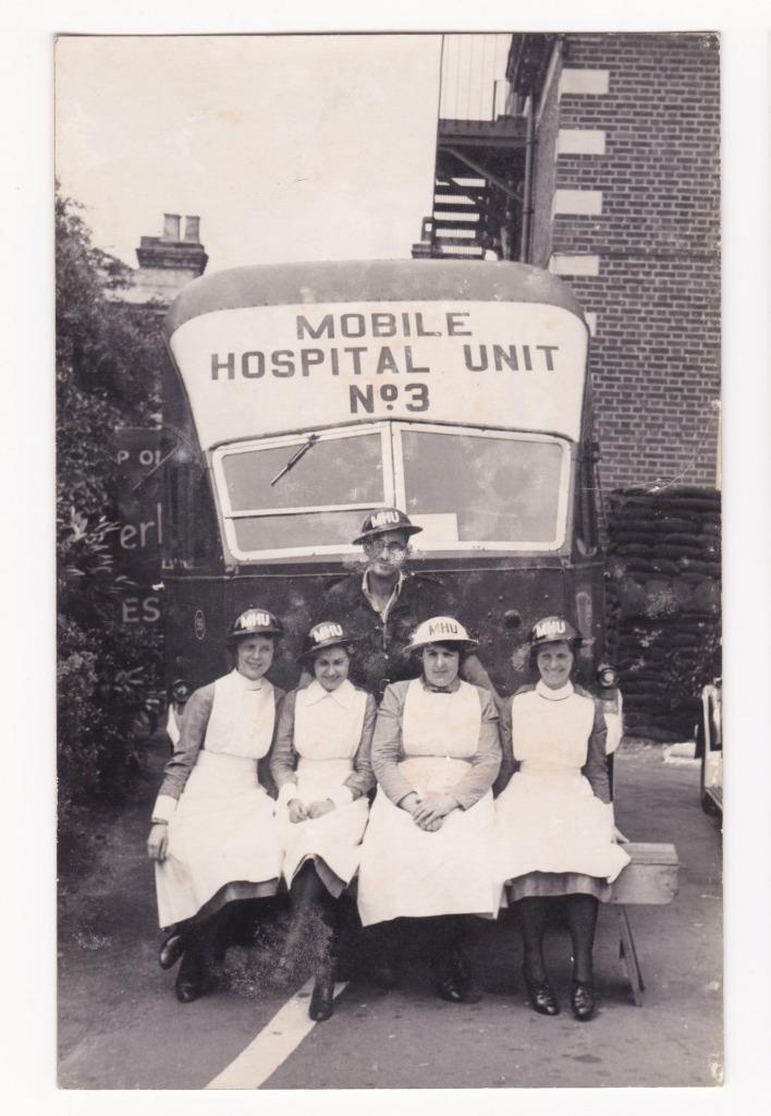 WW2 Civil Defence Mobile Hospital Unit, London