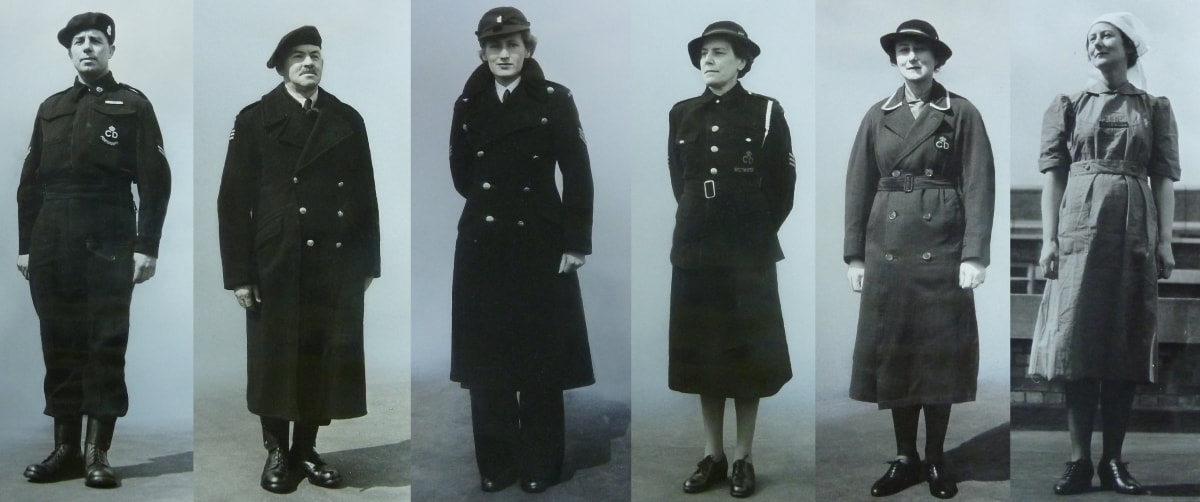 WW2 ARP & Civil Defence Uniform Portraits
