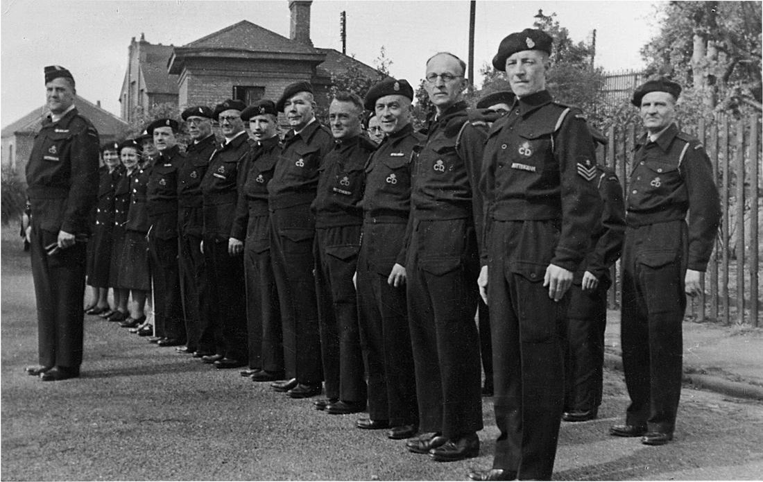 WW2 Civil Defence Parade, Lenton, Nottinghamshire
