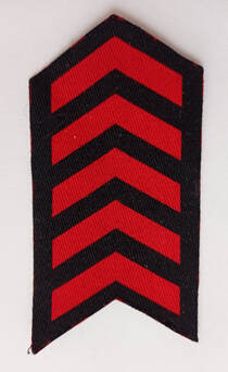 War Service Chevron - 5 Years' Service badge