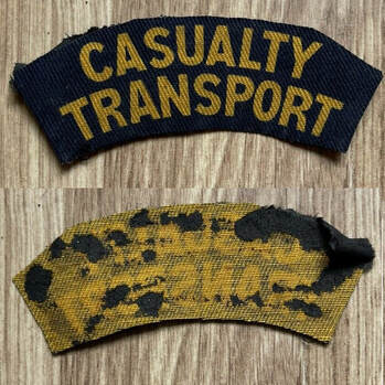 Casualty Transport Shoulder Title