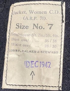 Jacket, Women C.D. (ARP 71) Tunic