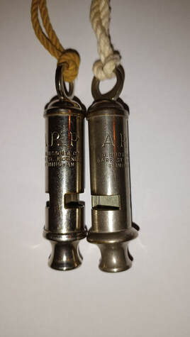 Two common variations of the Hudson ARP whistle