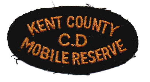 Kent County Civil Defence Mobile Reserve shoulder title