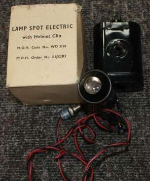 Lamp Spot Electric with Helmet Clip