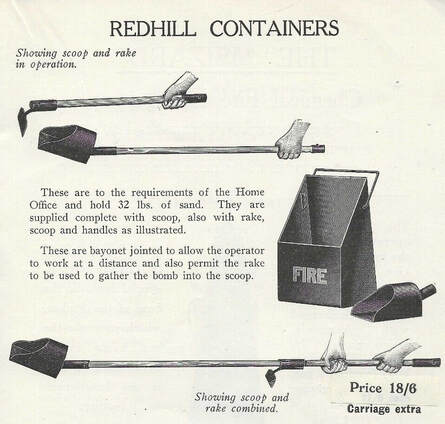 Redhill Scoop, Rake & Container Advert 1938