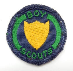 WW2 Blue Sea Scout Civil Defence Proficiency Badge