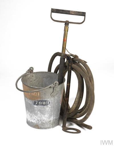 World War 2 stirrup pump (IWM)
